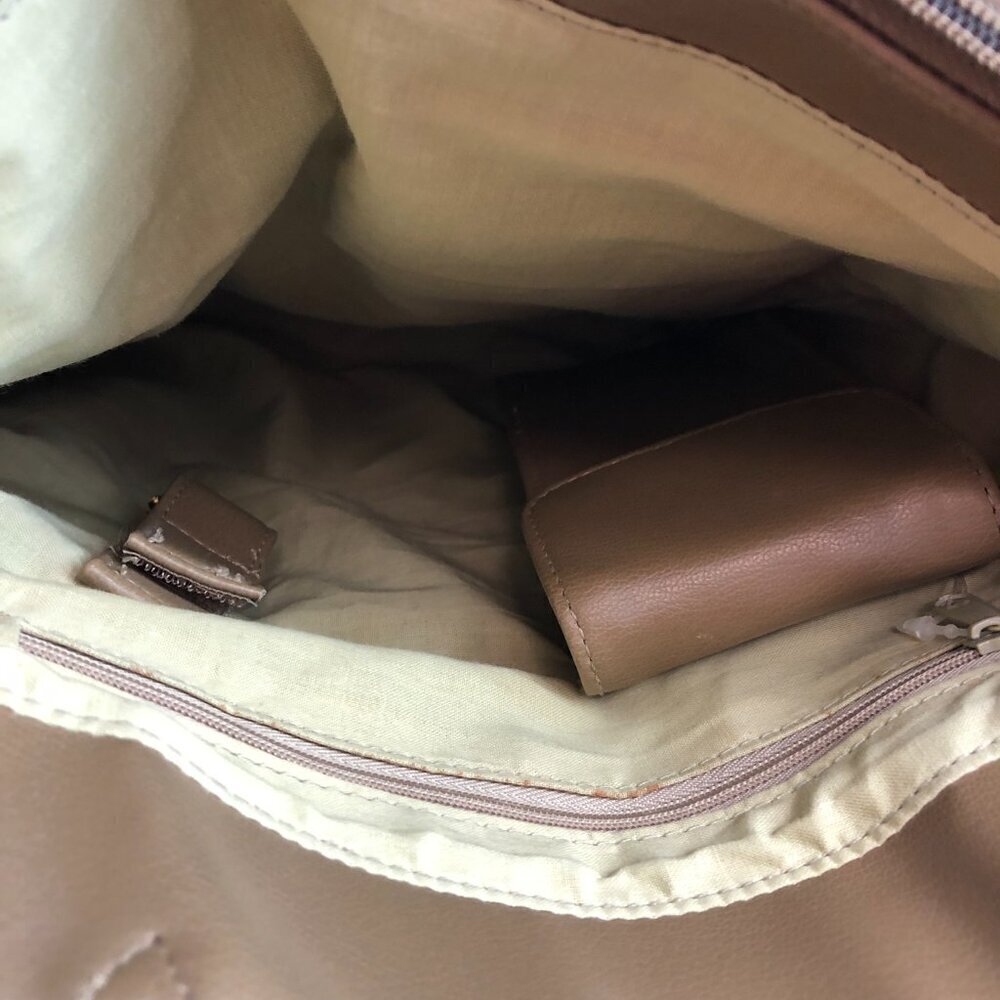 Bueno Cream Colored Canvas Handbag - Picture 9 of 12